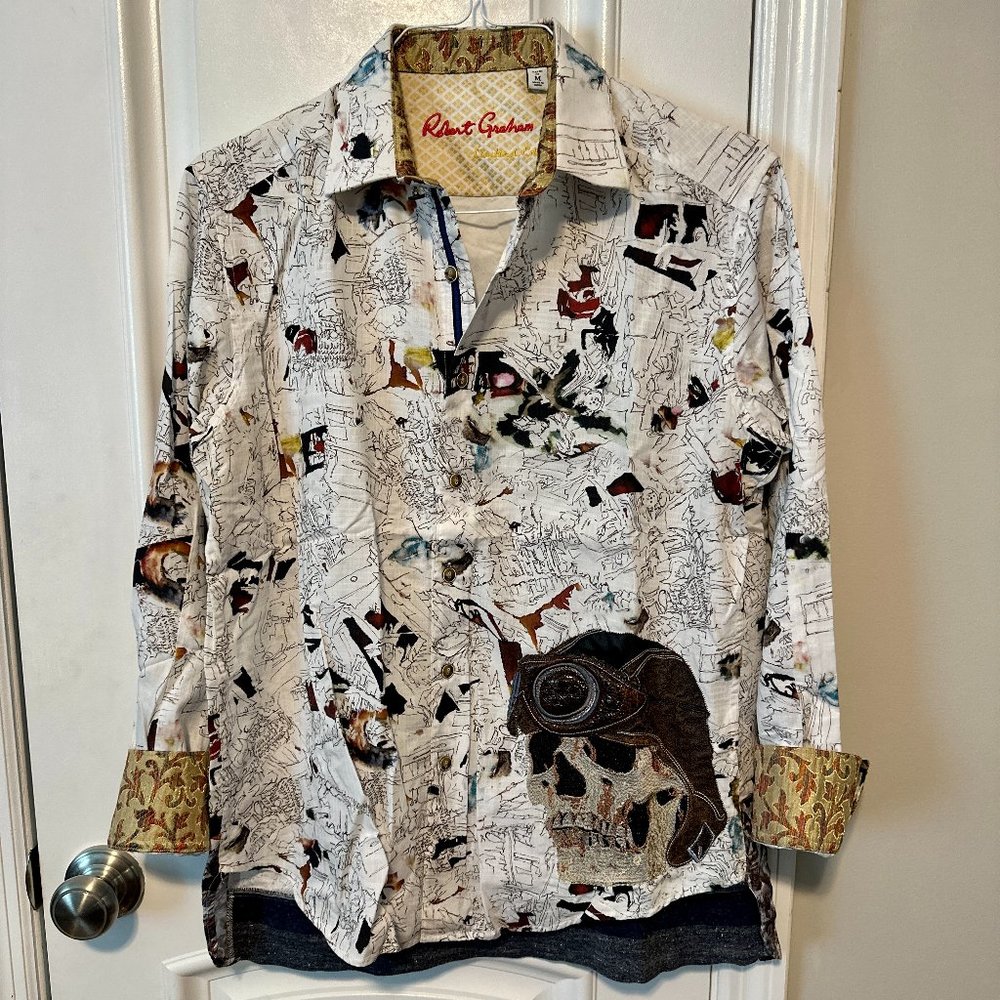 Robert Graham Limited Edition men's button-down shirt
